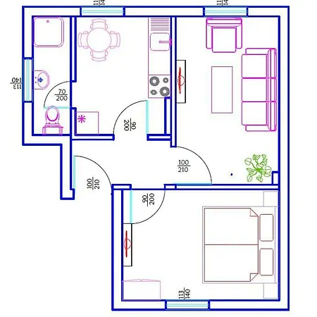 Ferienhaus ирис